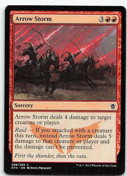 Arrow Storm - Khans of Tarkir #098/269