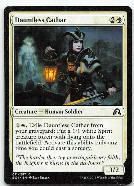 Dauntless Cathar - Shadows over Innistrad #011/297