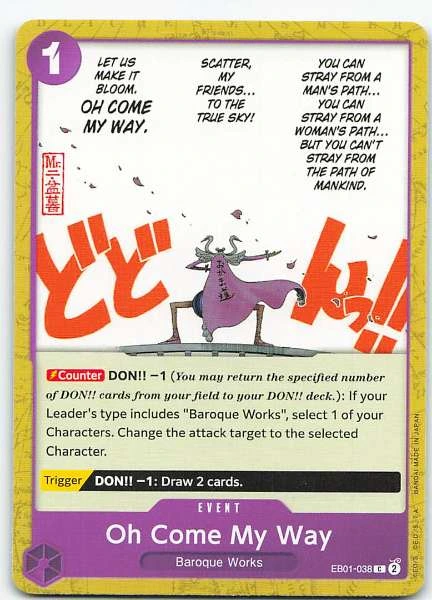 Oh Come My Way - Memorial Collection #EB01-038