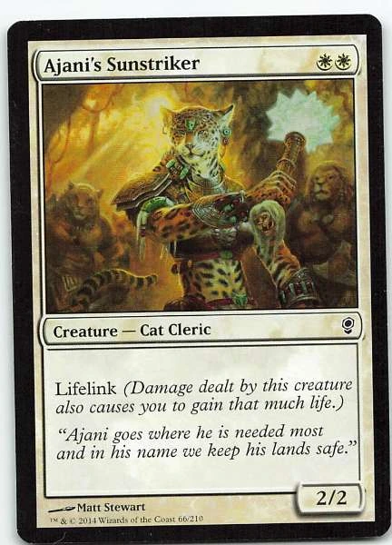 Ajani's Sunstriker - Conspiracy #66/210