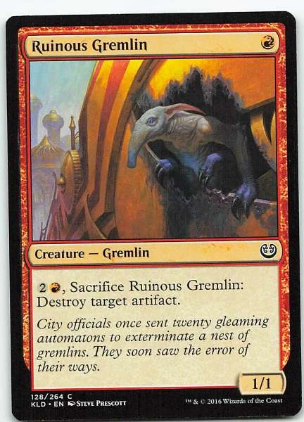 Ruinous Gremlin - Kaladesh #128/264