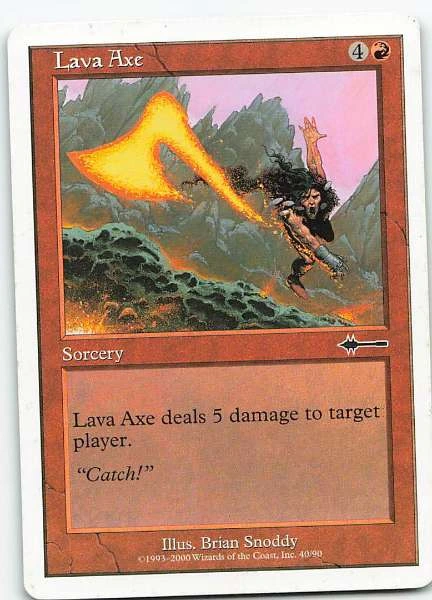 Lava Axe - Multiple Sets #40/90