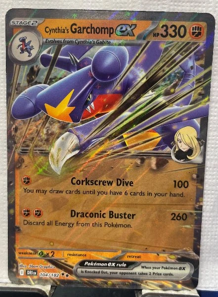 Cynthia's Garchomp ex - Destined Rivals #104/182
