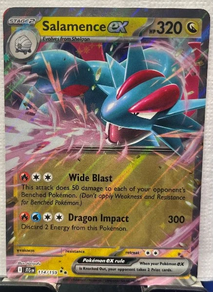 Salamence ex - Journey Together #114/159