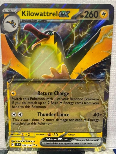 Kilowattrel ex - Surging Sparks #068/191