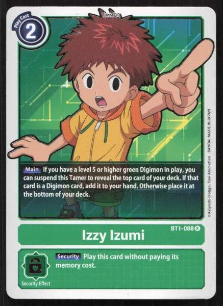 Izzy Izumi - Release Special Booster 1.0 #BT1-088
