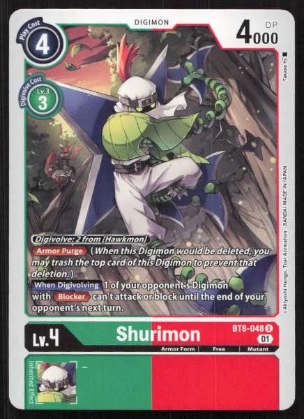 Shurimon - New Awakening #BT8-048