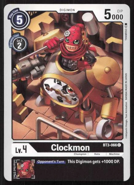 Clockmon - Release Special Booster 1.5 #BT3-066