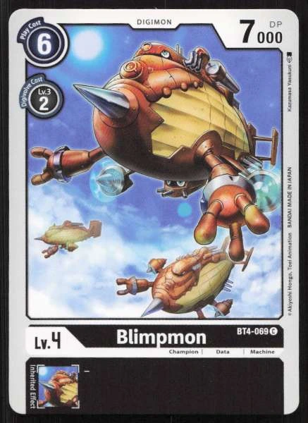 Blimpmon - Great Legend #BT4-069