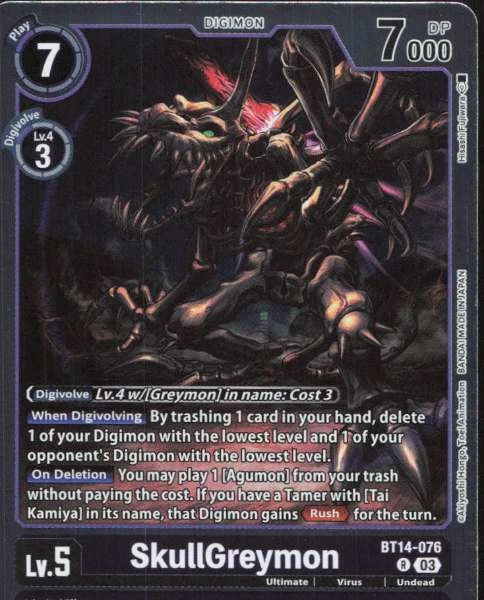 SkullGreymon - Blast Ace #BT14-076