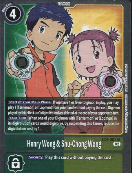 Henry Wong & Shu-Chong Wong - Alternative Being #EX4-063