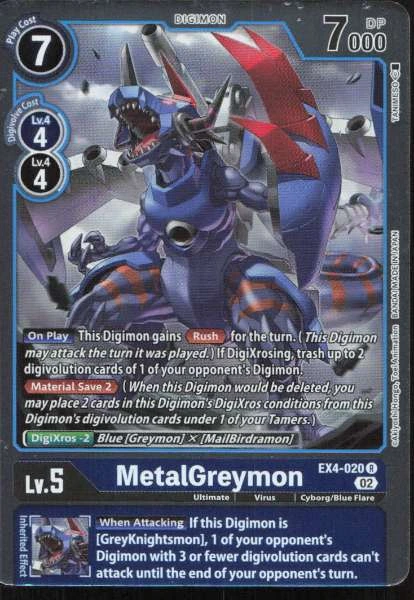 MetalGreymon - Alternative Being #EX4-020