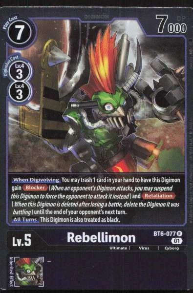 Rebellimon - Double Diamond #BT6-077