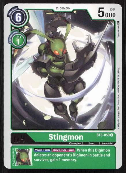 Stingmon - Across Time #BT3-050