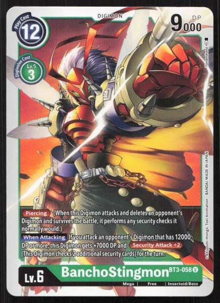 BanchoStingmon - Release Special Booster 1.5 #BT3-058