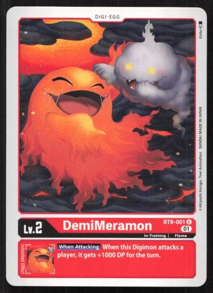 DemiMeramon - Double Diamond #BT6-001