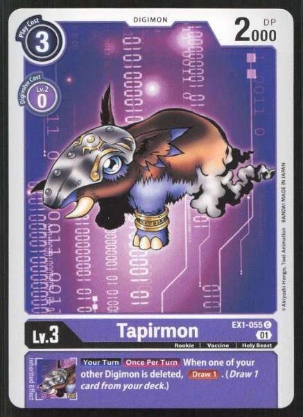 Tapirmon - Classic Collection #EX1-055