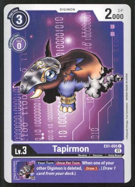 Tapirmon - Classic Collection #EX1-055