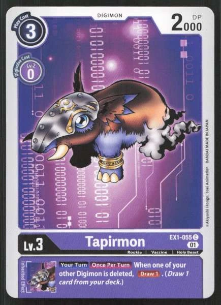 Tapirmon - Classic Collection #EX1-055