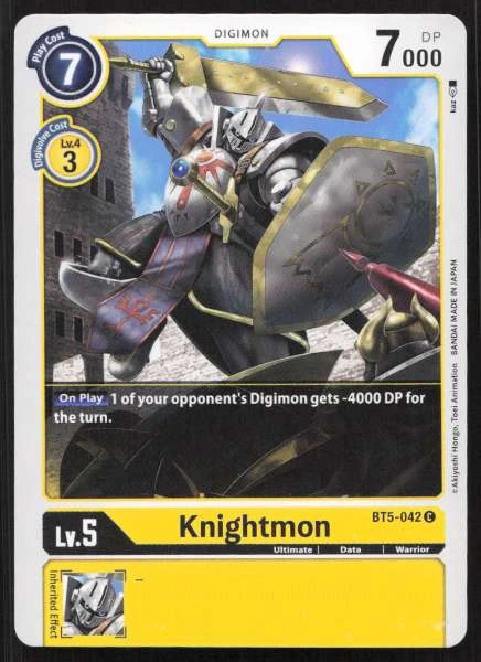 Knightmon - Battle of Omni #BT5-042