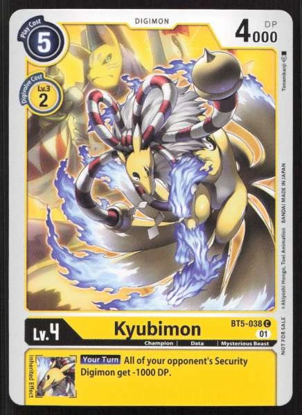 Kyubimon - Battle of Omni #BT5-038