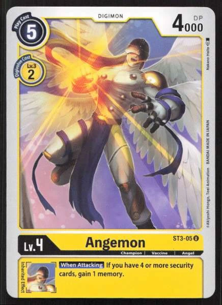 Angemon - Multiple Sets #ST3-05