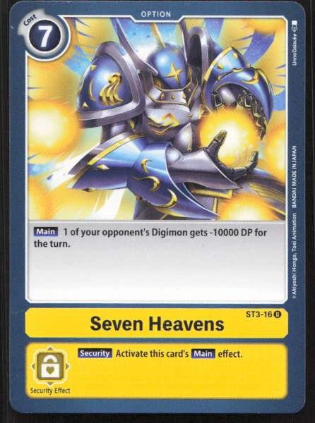 Seven Heavens - Starter Deck 03: Heaven's Yellow #ST3-16