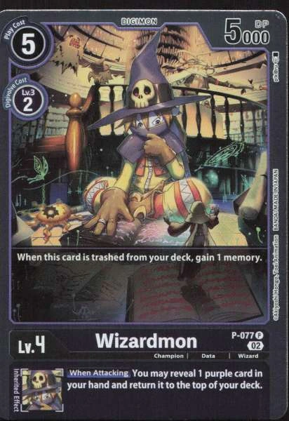 Wizardmon - Judge Pack 4 #P-077
