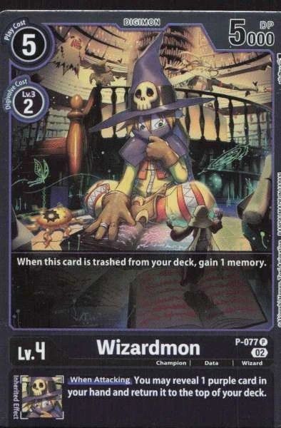 Wizardmon - Judge Pack 4 #P-077
