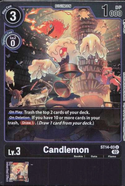 Candlemon - Beelzemon Advanced Deck Set #ST14-03