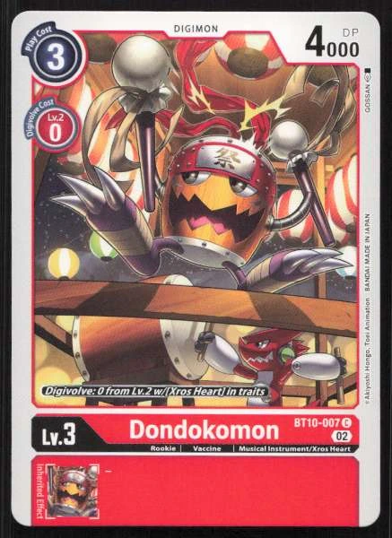 Dondokomon - Xros Encounter #BT10-007