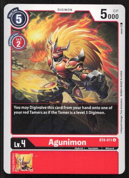 Agunimon - Resurgence Booster #BT4-011