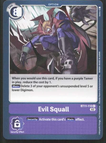 Evil Squall - Dimensional Phase #BT11-110