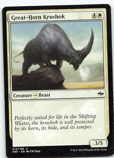 Great-Horn Krushok - Fate Reforged #013/185