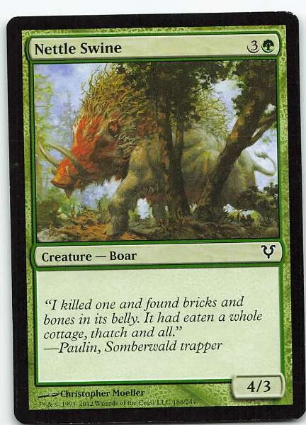 Nettle Swine - Avacyn Restored #186/244