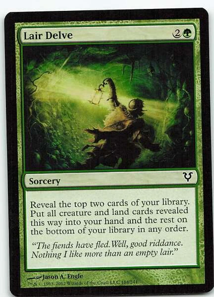 Lair Delve - Avacyn Restored #184/244