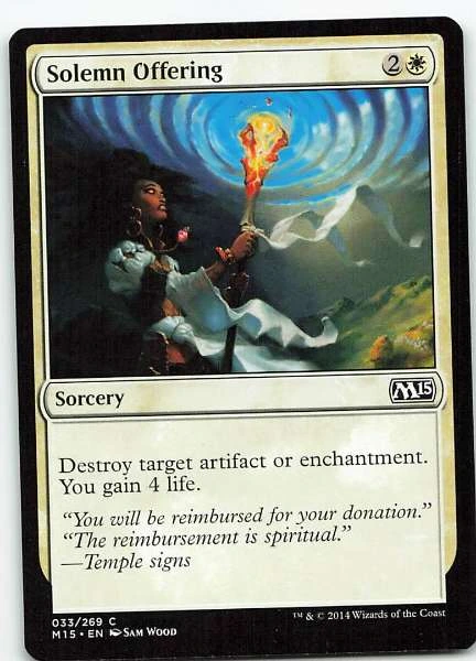 Solemn Offering - Magic 2015 #033/269