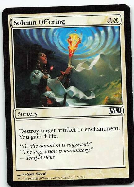 Solemn Offering - Magic 2011 #32/249