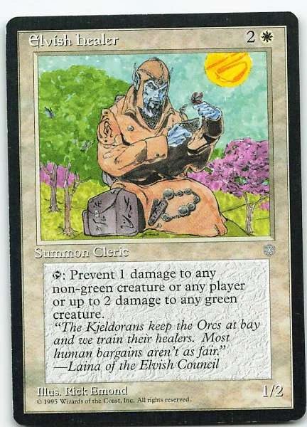 Elvish Healer - Ice Age #22/383