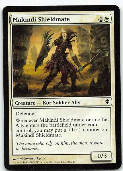 Makindi Shieldmate - Zendikar #26/249