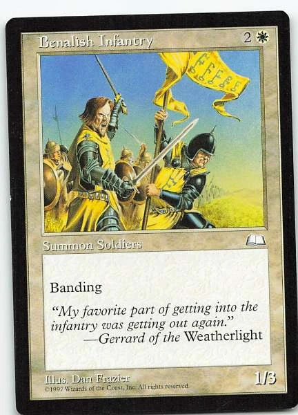 Benalish Infantry - Weatherlight #8/167