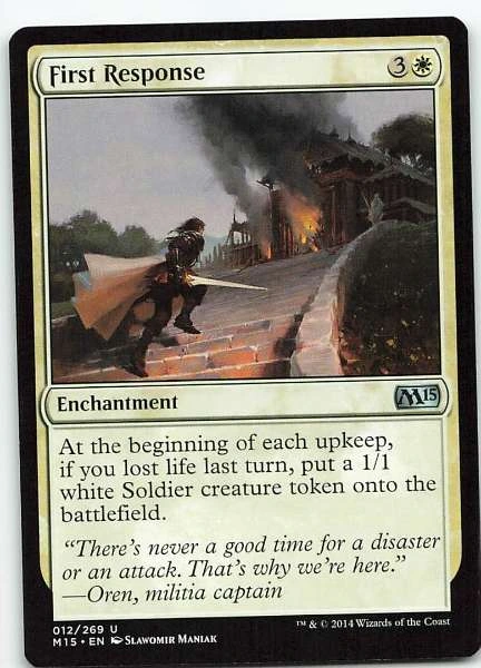 First Response - Magic 2015 #012/269